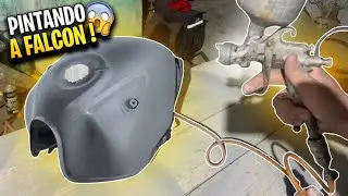 PINTEI A FALCON BATIDA POR COMPLETO !!! MONTEI OS RAIOS 🔥