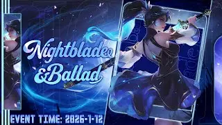 Nightblade Ballad | Skin Spotlight | THE TCG+MOBA Legend of ACE