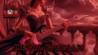 Epic Gothic Rock Guitar Instrumental by Asian Female Artist in Mystical Castle