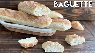 Homemade Baguette Recipe | Baguette Bread Recipe | French Baguette Recipe | Easy Baguette Recipe