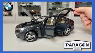 1:18 BMW X4 xdrive 35d (Sophisto grey) - Paragon [Unboxing]