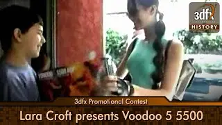 3dfx Promotional Contest: Lara Croft presents Voodoo 5 5500