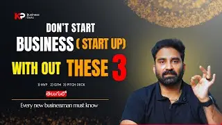 Startup 3 Points  | KP Business Guru