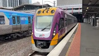 V/Line VL32 Departing Southern Cross Station to South Geelong
