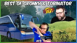 Best of - GRONKH & TOBINATOR #13 🎬 Vom Reisebus angefahren.