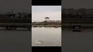 DJI Drone Failed Landing 😔🛬 #dji #drone #shorts #shortsfeed #viralshorts #youtubeshorts #foryou #fpv