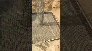 footing, column & shuttering 😍🔥😍 Ready for casting #ytshorts #explore #trendingshorts #newvideo