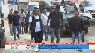 HA KA SIEN BAAR SHA KHOT HAJIR U BAH PS LYNGDOH HA KI PULIT KA SADAR PS