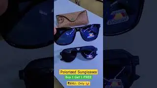✅ Polarized Sunglasses Buy 1 Get 1 FREE #chasma #trending