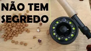 PESCARIA COM FLY #6 APRENDA ATAR SUA PRIMEIRA ISCA - ra&ccedil;&atilde;o artificial  para tilapia