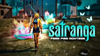 Animal - Satranga Free Fire Montage 💓 | Free Fire Montage | Free Fire Status 