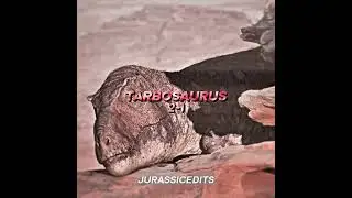 T-rex vs Tarbosaurus | #viral #edit #dinosaurs #prehistoricplanet #trex #tarbosaurus #prehistoric