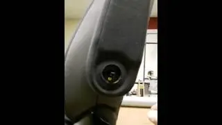How to remove an armrest of a Vauxhall Vivaro seat