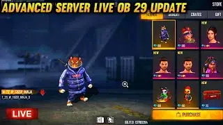 Free fire ob 29 Update live! New Advance Server!