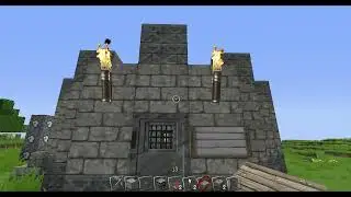 Minecraft CHROMA HILLS testing new torch animation, beds.