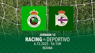 Juvenil Racing vs Deportivo | Jornada 12 | Divisi&oacute;n de Honor | Temporada 25/26