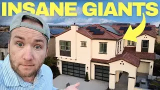 Insane GIANT Two Story Homes for Sale in Fresno, California