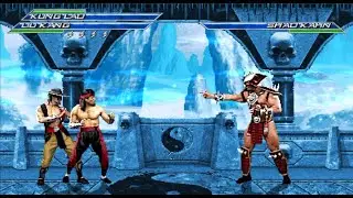 Mortal Kombat || Liu Kang & Kung Lou Vs Shao Kahn || Round - 1