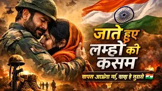 Jaate Hue Lamhon Ki Kasam | Deshbhakti Song | Indian Army Emotional Song
