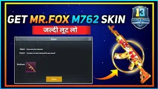 NEW VPN TRICK ! GET PERMANENT MR.FOX M762 SKIN 100% REAL TRICK IN PUBG MOBILE || SEASON 13 TRICK