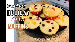 Perfect Holiday Fruity Muffins /Lecker Weinachts Obstkuchen, saftig, k&ouml;stlich, fl&uuml;ffig.
