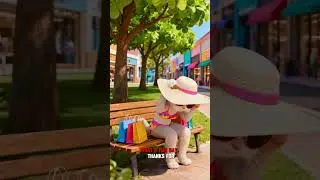 Cat Goes Shopping
