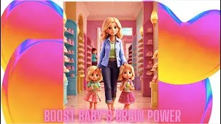 【Boost Baby's Brain Power】Repetitive Bedtime Story, Relax, Fall asleep immediately in 5 minutes