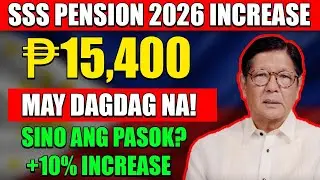 CONFIRMED! SSS Pension Increase 2026 🇵🇭 | New Monthly Amount & Who Qualifies