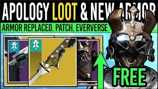 Destiny 2: FREE APOLOGY ARMOR & PATCH NOTES! Event INFO, Eververse, Tier BUFF & Changes (16th Sep)