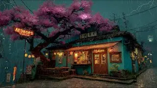 Midnight Rain 90’s Chill Lofi ☕️ Cozy Chillhop Beats for Studying, Relaxing & Sleeping