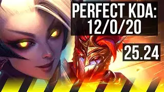 ZYRA & Pyke vs JHIN & Janna (ADC) | 12/0/20, 40K damage | EUW Master | 25.24