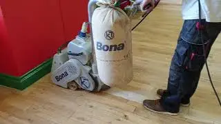 Dustless Floor Sanding With Bona Sander