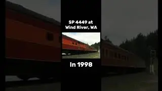 SP 4449 at Wind River, WA in 1998 