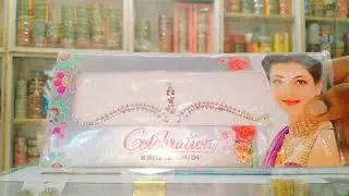 new Dulhan bindi by clour - Red golden 2022 model