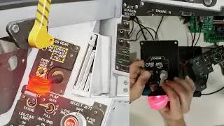 F18 Hornet Gear Lever Prototype