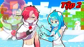 Hiha Killer Ender Gets Healed by Yummie Ice Ender in Minecraft 😱❄️