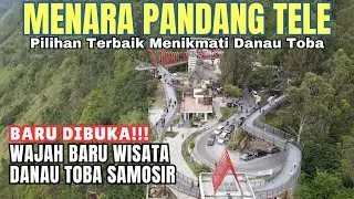 GILA BAGUS BANGET!! Wajah Baru Menara Pandang Tele Samosir 2025 - Wisata Danau Toba Terbaru 2025