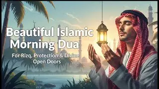 Beautiful Islamic Morning Dua 🌅 For Rizq, Protection & Divine Open Doors