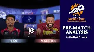 West Indies Vs Nepal | ICC Men's T20 World Cup | Pre Match Analysis