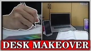 SPM最后一个月，为了专心只能换个房间读书了。UNAESTHETIC DESK MAKEOVER 【小方块】