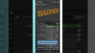 🟢Blender Geometry Nodes Text Animation - SuperText lite tutorial