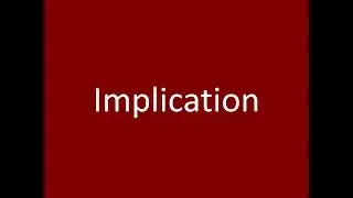 Implication