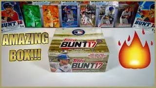 THIS BOX WAS AMAZING! 2017 Topps Bunt Retail Baseball Card Break! Aaron Judge RC + Super Rare Pull!