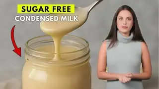 Рецепт кето-сгущенного молока без сахара
