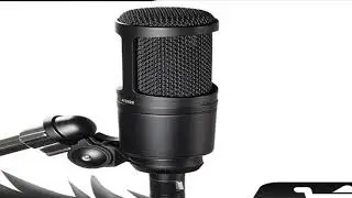 AT2020 Cardioid Condenser Professional Microphone for Project/Home Studio Applications Mic For Recor