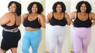 Plus Size GymShark Haul 2021 | Curvy Women option 50% OFF !!!
