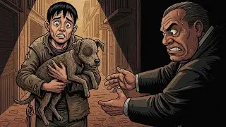 El Patrón Rico Quería Sacrificar Al Perro Ciego… Hasta Que El Mendigo Pobre Lo Compró 💔🐕