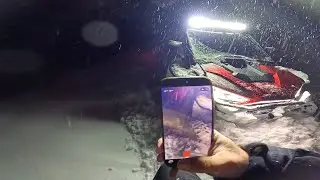 Polaris RZR PRO XP  - Cota 1400 Sinaia in the forest | Closed road | Over 50 cm of fresh snow 😨