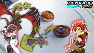 Surge Xcalius X3 vs Legend Spryzen S3 | Xander vs Red Eye | Beyblade Burst Evolution/God India!