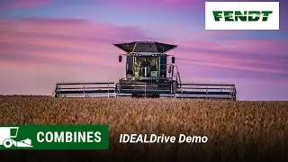 Fendt IDEAL Combine: IDEALdrive